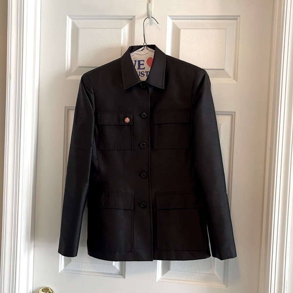 100% Silk Oscar de la Renta Pantsuit
